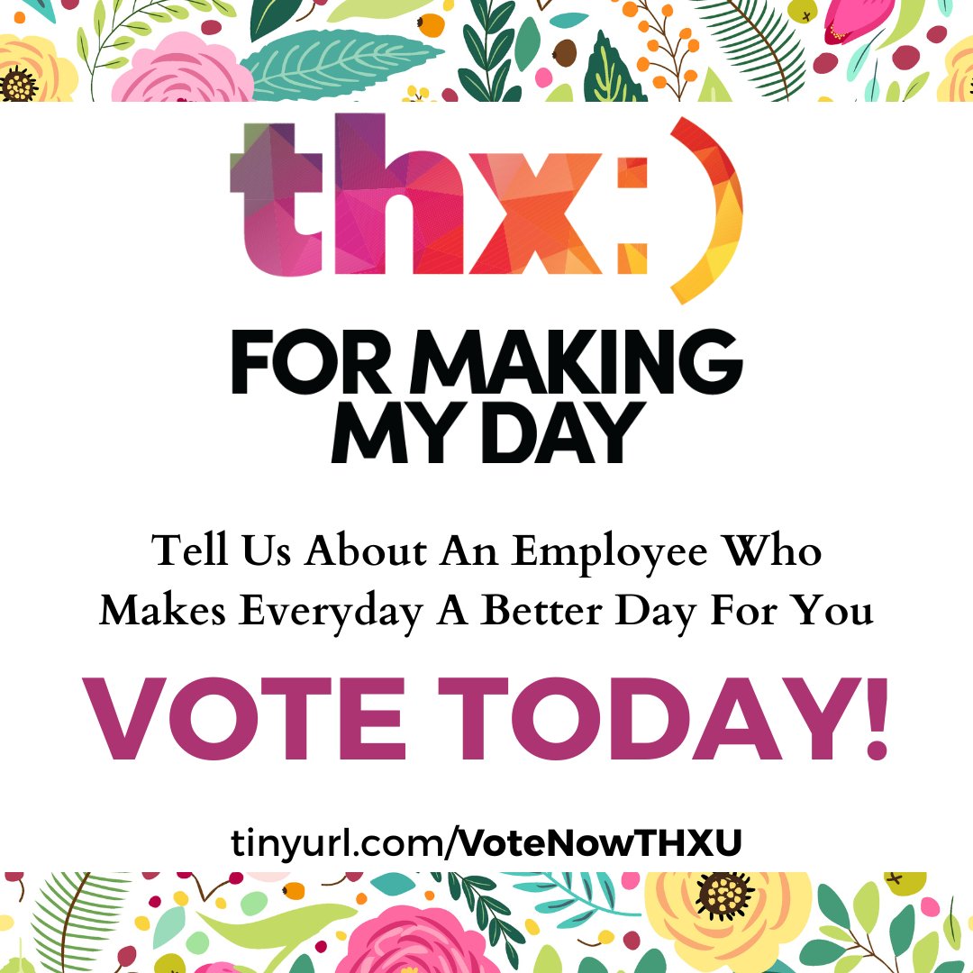 DU_Dining_'s tweet photo. Today is the big day! The THX:) award is just around the corner, and the polls close tonight. Don't forget to vote for your favorite Sodexo employee and help us celebrate their achievements! #dudining #thx:)award #lastchancetovote https://t.co/Xz8WHQc1J6