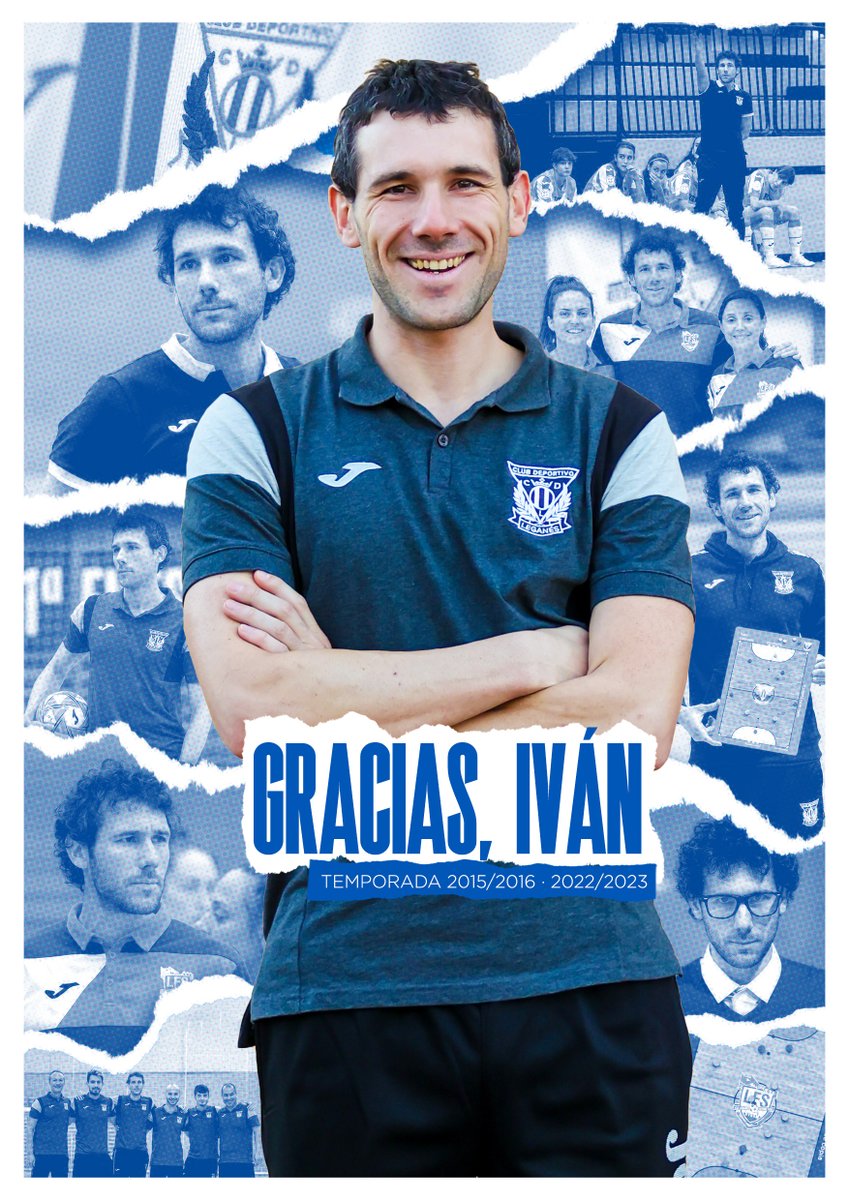 COMUNICADO | <a href="/IvanLabradoLFS/">Iván Labrado</a> no continuará entrenando al <a href="/CDLeganesFS_Fem/">C.D. Leganés Fútbol Sala Femenino</a> la próxima temporada

¡Muchas gracias por tu trabajo y por 7 maravillosas temporadas llenas de grandes momentos! 😊

👉 cdleganesfs.com/ivan-labrado-n…

#VamosLega 🥒🤍💙