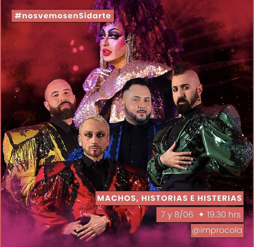 CexarAntonio's tweet photo. Este 7 y 8 de JUNIO estaremos con #MachosImpro @impro_cola con 2 funciones en el @TeatroSidarte en el marco del ciclo disidente por el mes del Orgullo 🏳️‍🌈🏳️‍⚧️
Modalidad de pago : paga lo que puedas ( 5 mil , 7 mil o 10 mil ) 

Acá las entradas 👇🏽

https://t.co/70F4pCa6fC

RT?  🙌🏼 https://t.co/AMmQOc2jST