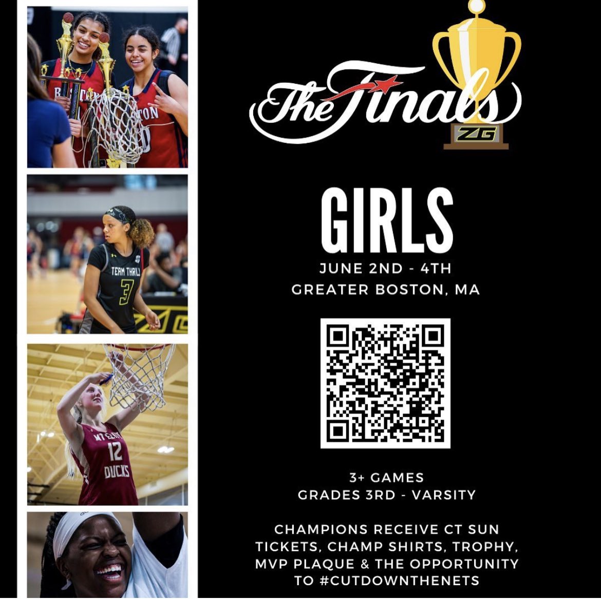 scott_zg's tweet photo. Passing 4️⃣0️⃣0️⃣ teams for the first time ever at @ZeroGravityBB Girl’s National Final’s⛹️‍♀️👀Can’t wait to see who is going to cut down the nets on Sunday, with teams from 9 states being rep’d🏆💯Happy to be working with the Red Sox/CT Suns to provide awesome experiences🏀@JasonS_ZG https://t.co/RUXSCSMJmm