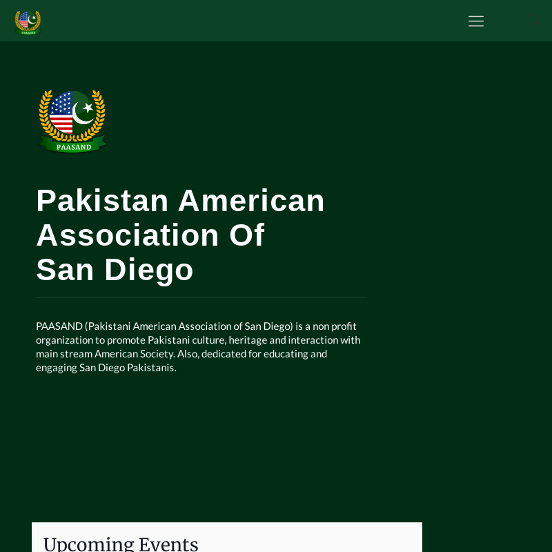 PakistaniCmunty's tweet photo. Weekly Pakistani organization spotlight: Pakistan American Association Of San Diego https://t.co/4PXFOP2M3f #PakistaniOrganizations #Organizations #Pakistani https://t.co/QpxlCg99IG