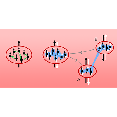 APSphysics's tweet photo. A new demonstration involving hundreds of entangled atoms tests Schrödinger’s interpretation of Einstein, Rosen, and Podolsky’s classic thought experiment. Learn more in #PRX: https://t.co/iTPWJpKoQ5
#PhysicsMagazine: https://t.co/bfCBwVy2Iz
#PRXjustpublished #PRXamo #openaccess https://t.co/kHXCqHqAng