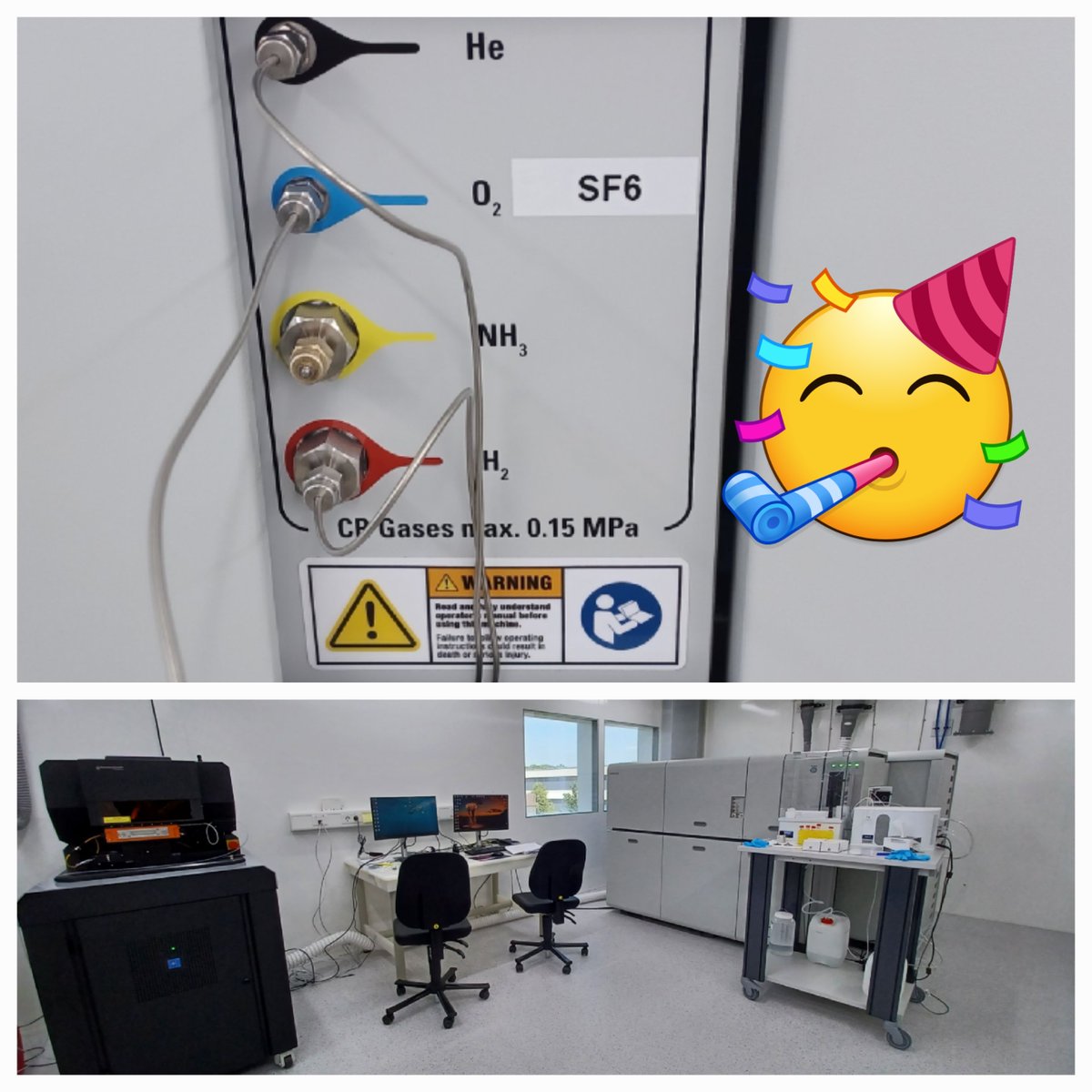 😊Up-and-running DFG-funded Neoma MS/MS, iCAP TQ, and laser ablation lab #BGI!  Now please fund my research proposals so I can welcome early career researchers to work here and collect exciting data on planetary materials‼️😂🙌👩‍🔬☄️@STEMWomen #howtogetstarted #impossiblenotfrench