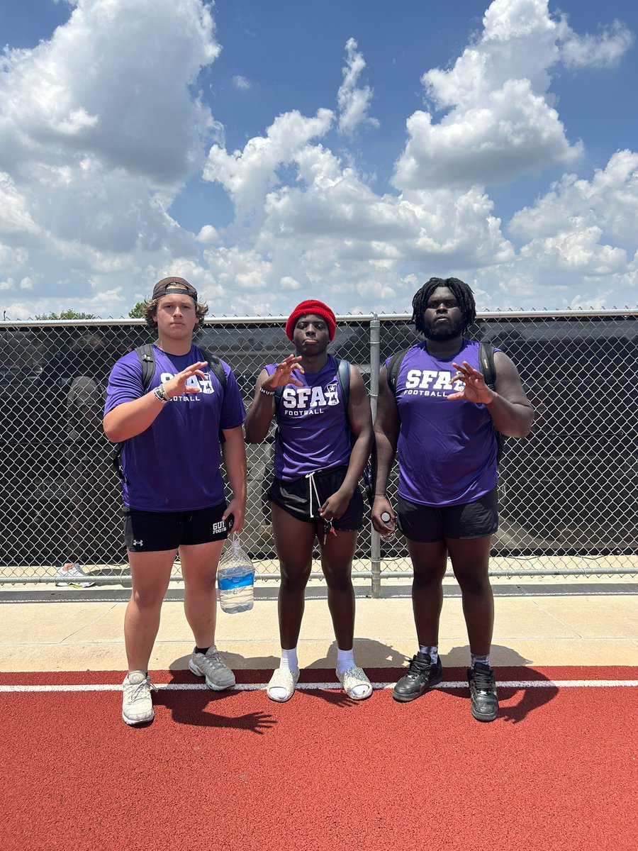 Had a great time competing at the <a href="/SFA_Football/">Lumberjack Football</a> camp today! Blessed with the honor of being named the DL MVP! <a href="/_CoachEnnis/">Kirby Ennis</a> <a href="/CoachNikNelson/">Nik Nelson</a> <a href="/DentonGuyer_FB/">Denton Guyer Football</a> <a href="/ReedHeim/">Coach Heim</a> <a href="/kylekeese/">Kyle Keese</a> <a href="/mike_gallegos16/">Mike Gallegos</a>