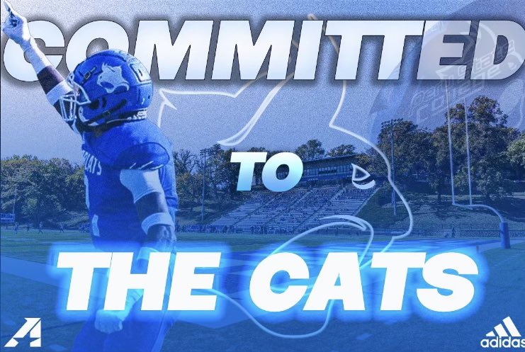 I am very excited to continue my football and academic career as a bobcat at Peru state go bobcats 🤍💙