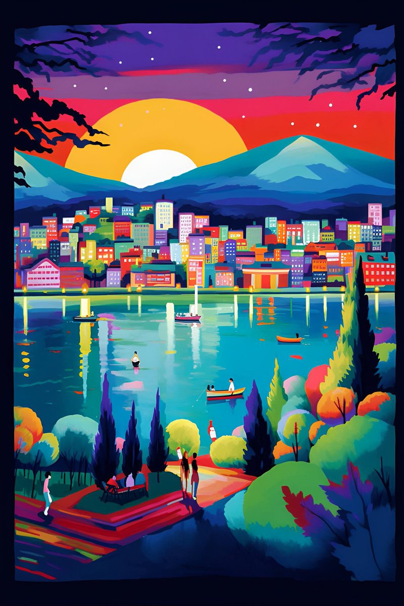 Goodnight with "colorific"! 🌜🌜❤️❤️