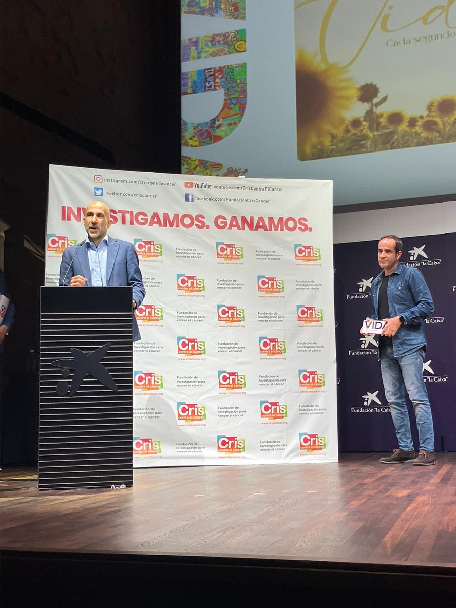 BayerEspana's tweet photo. ¡Vaya día de premios! Es un honor recibir uno de los #PremiosCRIS23 de @criscancer por nuestro compromiso con la investigación contra el cáncer, apoyada en la colaboración con todo el ecosistema de salud. ¡Gracias por este reconocimiento y enhorabuena al #TeamBayer de oncología! https://t.co/RR092ZCNWq