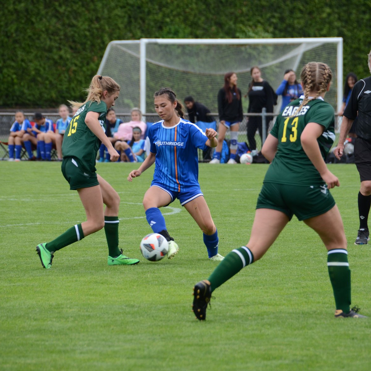 Each team continues to play hard as we head into the afternoon games of the 'A' Girls Soccer Provincials! 
Queen Margaret's vs. Vernon Christian (1-1) 
Southridge vs. Peter Skene Ogden (3-0)
<a href="/BCSchoolSports/">BC School Sports</a> 
#BCSSProvincials
