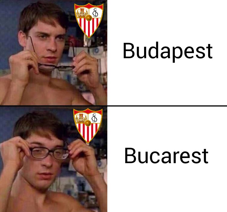 FerusdeGeo's tweet image. Alors ça c'est un terrible #GéoFail des supporters de Séville 🌍

#UELfinal #SEVROM #SevillaRoma