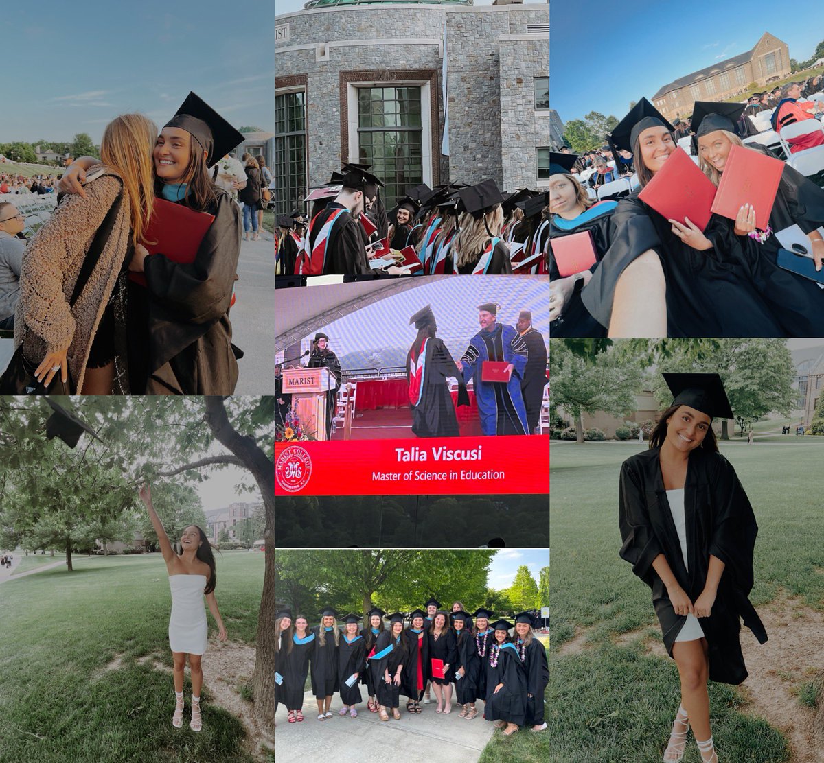taliavis_educ's tweet photo. I proudly crossed the stage at Marist College, receiving my Summa Cum Laude Master of Science in Education. Grateful for the support from friends, family, professors, and mentors. I am excited to make a difference in my class, and create a meaningful impact in my students’ lives. https://t.co/LqPTjM93uS