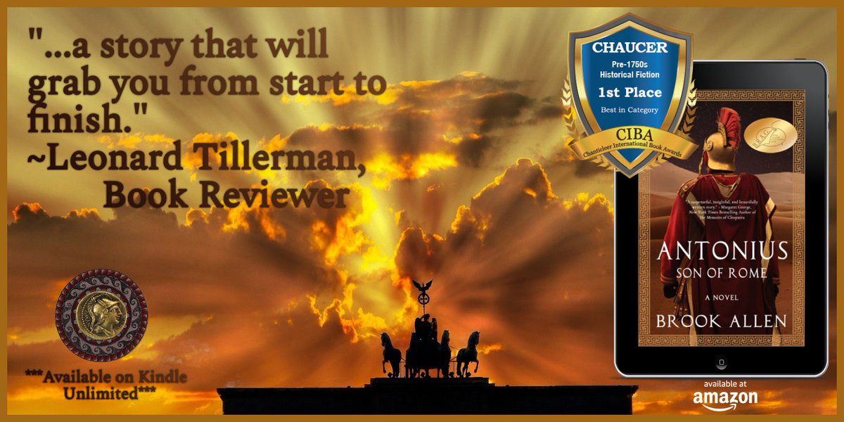 1BrookAllen's tweet photo. Forget the disastrous docudrama about Cleopatra! Read Antony's story--full of grit, romance, and adventure!
SON OF ROME: https://t.co/GJgsKP0fpp
SECOND IN COMMAND: https://t.co/gfDssRCZrf
SOLDIER OF FATE: https://t.co/w8RCroXVh8 #ClassicStuff #booktwt #bookstagram #readingfc https://t.co/TpGgQjY34H
