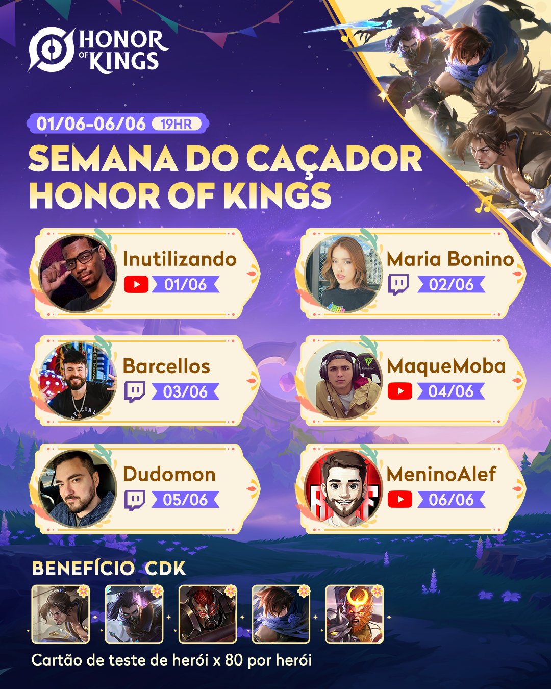 Honor of Kings Brasil on X:  / X