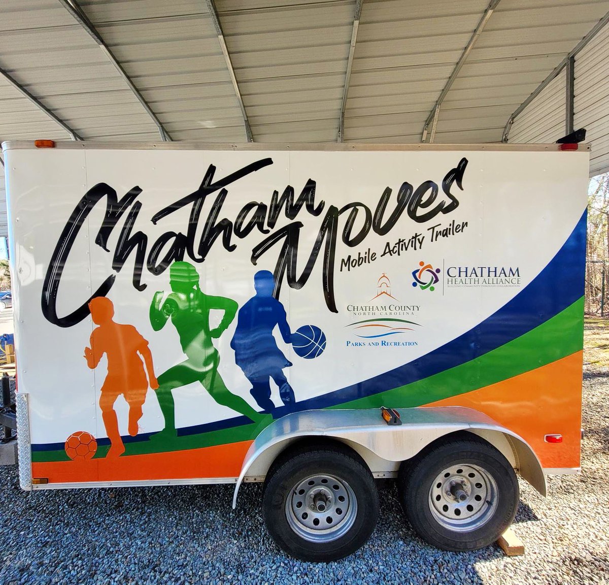 ChatCoParksRec's tweet photo. Introducing the Chatham Moves Mobile Activity Trailer! Let us know what kind of recreational equipment you want to see inside: 
https://t.co/UQiIF1uzMJ https://t.co/OhD6rnDEda