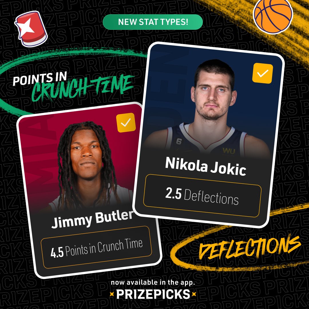 PrizePicks on Twitter "🚨 NEW FINALS STAT TYPES 🚨 🏀 Crunch Time Pts