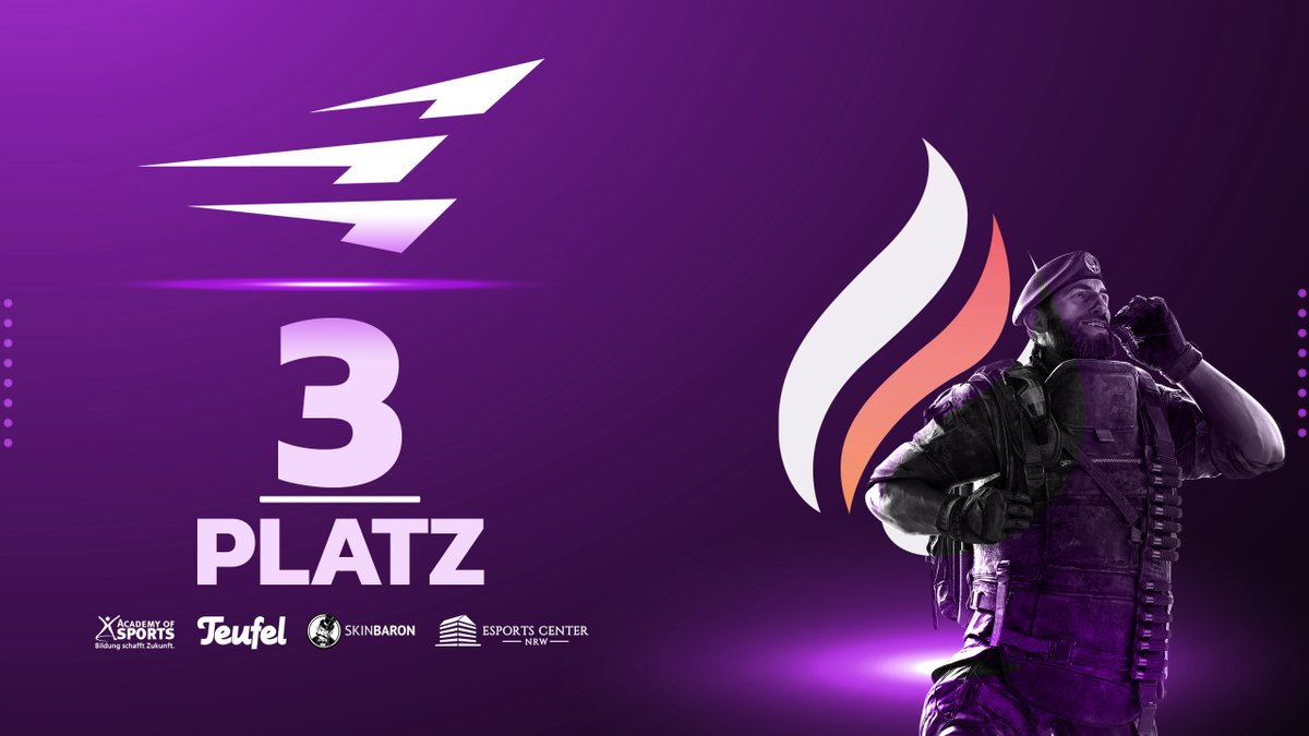 Nach dem schweren Start für unser #RainbowSixSiege PC-Team konnten wir uns Match für Match steigern und sind am Schluss auf dem dritten Platz der <a href="/FireLeagueEU/">FireLeague</a>! 🔥

<a href="/AcademyofSports/">Academy of Sports</a> | <a href="/TeufelAudio/">Lautsprecher Teufel</a> | <a href="/SkinBaronDE/">SkinBaron.de</a>