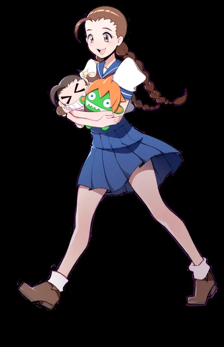 I drew Yuriko (Dan's sister) very last minute for this collab. Originally outted out, but decided i wanted to be a part of it. Proud of everyone who contributed to this piece!