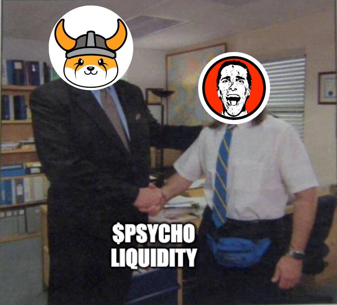 PsychoETHcoin's tweet photo. Thanks to our badass pal @RealFlokiInu $PSYCHO just locked 33% of the total supply on @FlokiFi for a year!

After this term? We’re putting it back in the game for growth. We ain't ditching our Psychos! 🪓 https://t.co/vmipo8jYTu