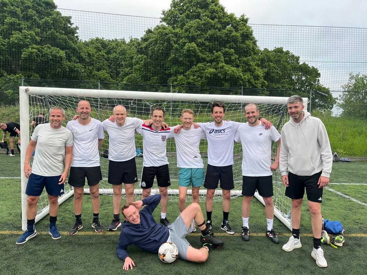 RossFloyd_'s tweet photo. After a season on the sidelines watching people play football properly, it was class to play 8-a-side less proficiently tonight but get the 3-2 win 😄 

I’m claiming the winner after @51Carl_Smith25 goal hanged on my finish! ⚽️ https://t.co/yFblsHbsTk
