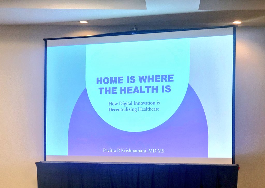 CassRasko's tweet photo. Great insight from @DocPavitra: "Healthcare will be defined by the human experience in the wake of illness."

@INVENTUREScan @HealthCities https://t.co/wUoOP46GOd