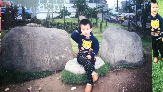 Happy Children’s Day Didi ah 💜💜💜 He is just too adorable from childhood ❣️❣️❣️ #DylanWang #WangHedi #Didi