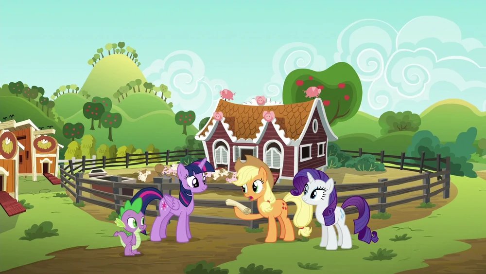 Trijosh1's tweet photo. Happy 7th Anniversary to "Applejack's "Day" Off"! I like how Applejack try to relax from her farm duties. #MyLittlePony #MyLittlePonyFriendshipIsMagic #MLPFIM #FriendshipIsMagic #Applejack #ApplejacksDayOff #7YearsAgo @nealdusedau #WilFox #Rarity #TabithaStGermain https://t.co/AdUHLo4eQo