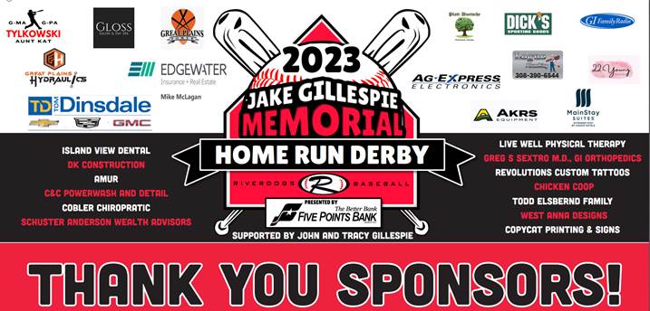 KRGIsports's tweet image. Just In: Husker baseball players/GI grads Casey Burnham and Cole Evans will be back to throw out the first pitch &amp;amp; sign autographs on Saturday night at the 2nd Annual Jake Gillespie Memorial Home Run Derby at the Platt-Duetsche.