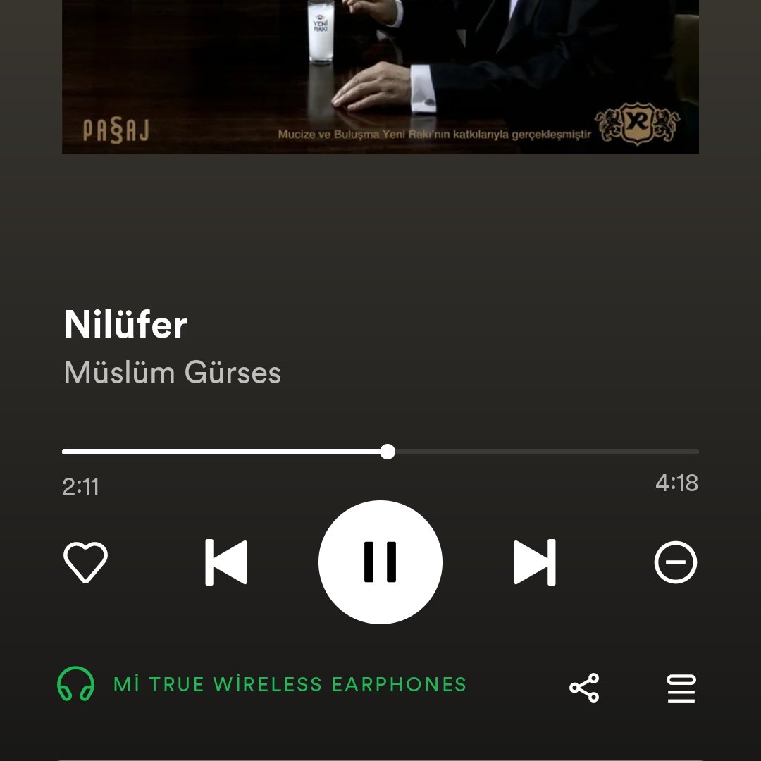 Ilkkez bu şarkıyı hissederek dinlemenin ağırlığı altında eziliyorum.