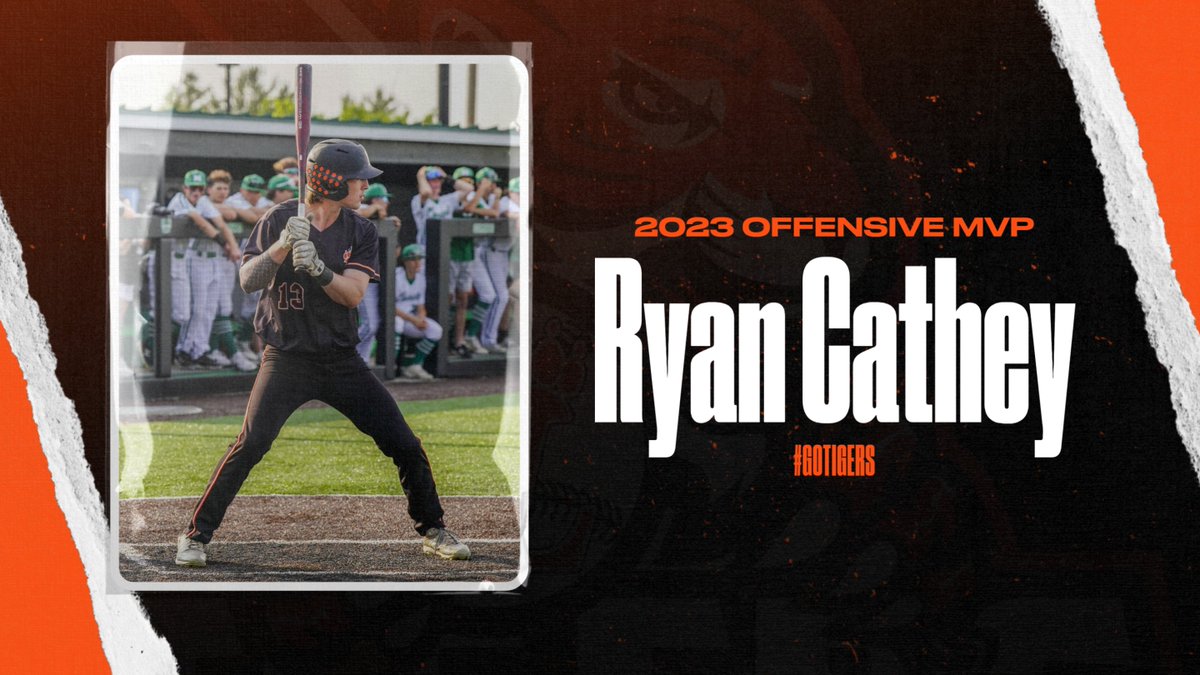 Congratulations to Senior LF Ryan Cathey on being named 2023 Loveland Baseball Offensive MVP! Go Tigers 🐅