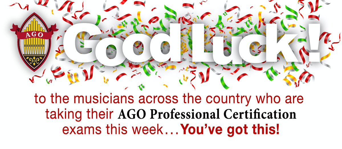 Have you considered pursuing AGO Professional Certification? Learn more at agohq.org/certification.
