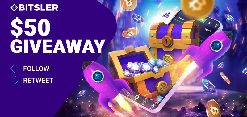 Tomas1120_'s tweet photo. 🚀 $50 BITSLER BALANCE GIVEAWAY 🚀

➡️ TO ENTER:

✅ Follow me &amp; @Bitsler 
✅ Retweet
✅ Sign up here: https://t.co/DHfX4zfIyV (show proof)

⏰ Giveaway ends in 72 hours!

#Giveaway #bitsler #Bitcoin #eSports #sportsbook https://t.co/KqAU8LWvhg