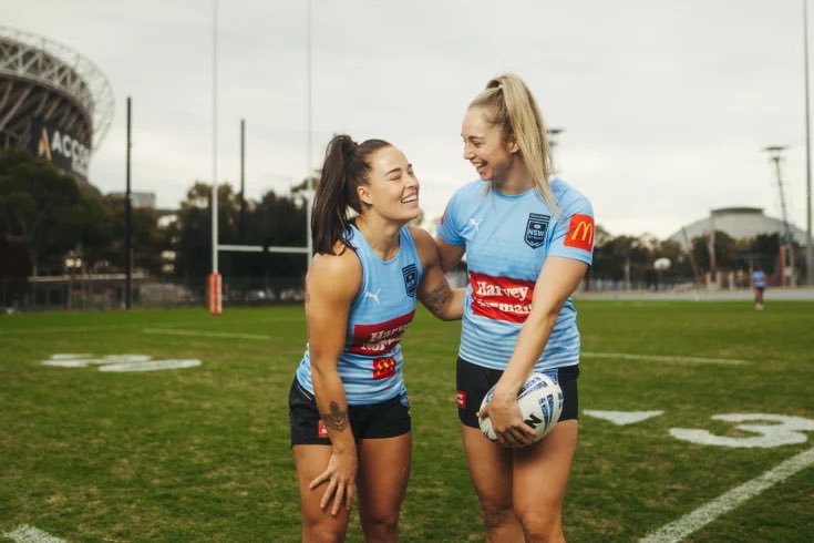 HAPPY WOMEN’S STATE OF ORIGIN DAY! We should all celebrate!!! 🥰