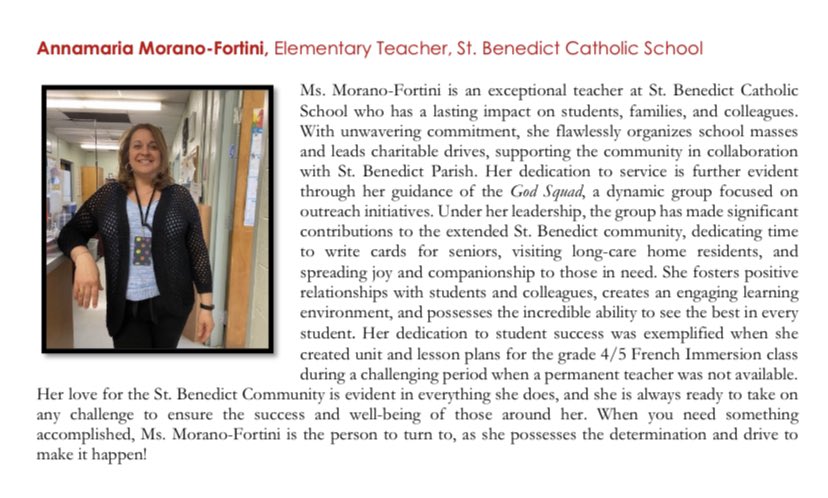 St. Benedict TCDSB tweet media