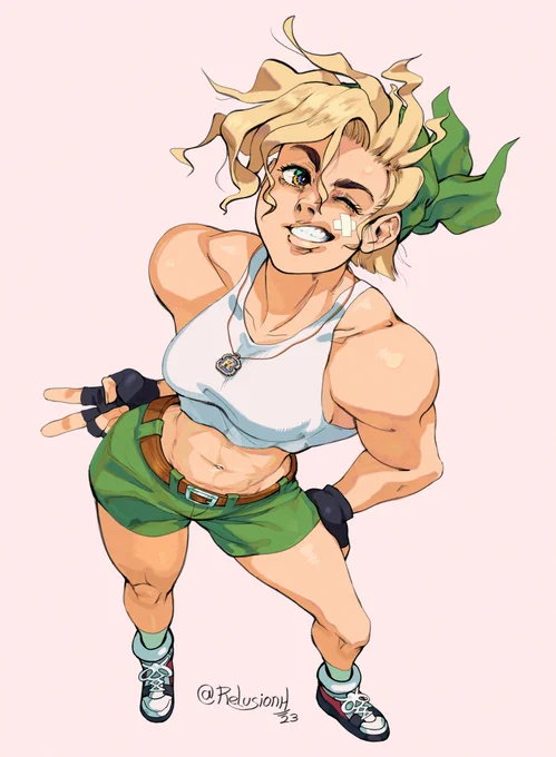 Eri from Metal Slug, she is so neat!