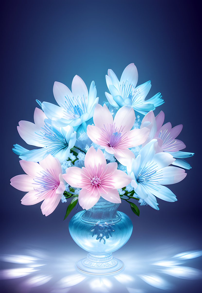 '#LuminousBlooms: Radiant Floral Compositions'