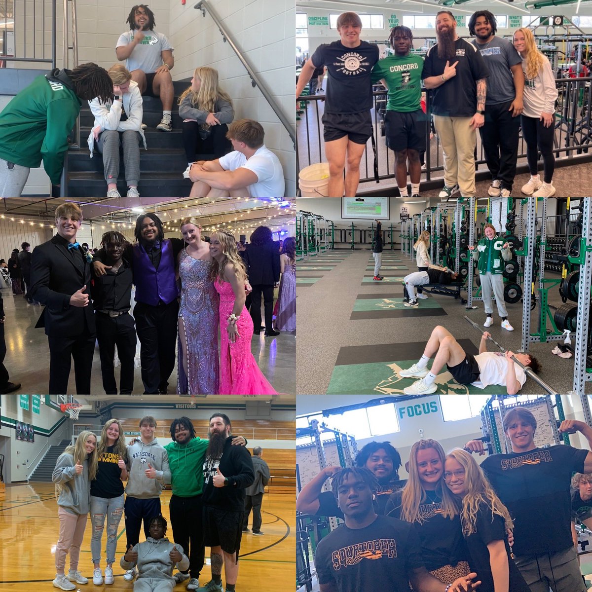 CoachPherson's tweet photo. The “Fab 5 Intern Squad” were my impact players this year! They helped to create exactly what we needed for Concord Strong! If you joined us for the @NHSSCA @NHSSCA_IN Clinic you had a chance to meet them! Hosting the event was one of the highlights of the internship for them! https://t.co/FHtsgQfuJ6