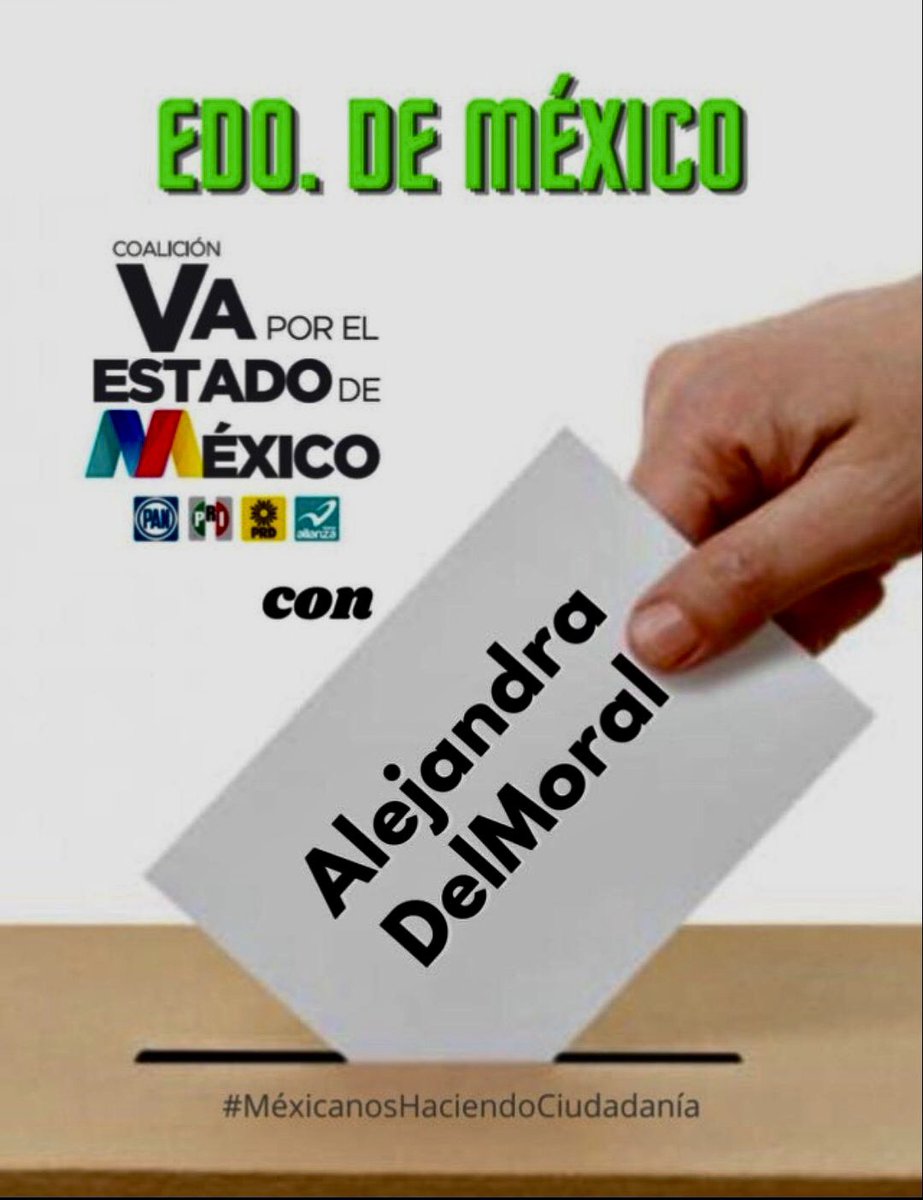 ISELALONGORIAM2's tweet photo. @Reforma Las encuestas no votan vamos a salir a votar masivamente 👊 https://t.co/XZICZl3fT4