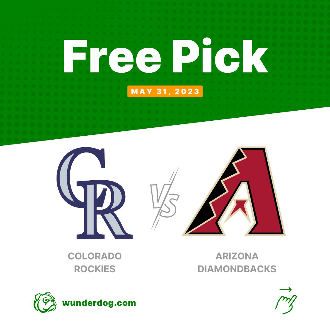 WunderdogSports's tweet photo. ⚾️ Hit my last two MLB free birds and I'm looking to make it 3-straight with the #Rockies at #Dbacks today.

2023 bankroll = +24.5 units 🔥
2023 MLB Max Plays = 76-49 (61%) 🔥

Take #RattleOn to win on the ML

👇
More #MLBTwitter picks 👉 https://t.co/XXIThhPvPD https://t.co/ZBAokVAn4B