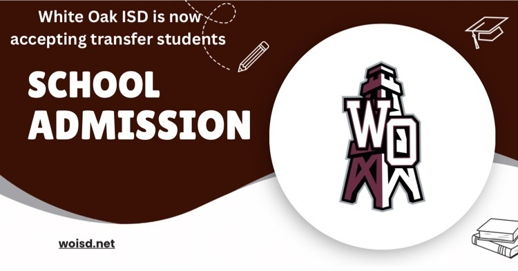 WHITE OAK ISD is now accepting transfer students!! Click the link below to find out more!! docs.google.com/document/d/17K…