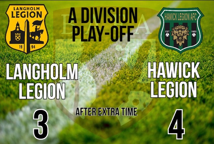Congratulations to Hawick Legion on promotion to the A Division.