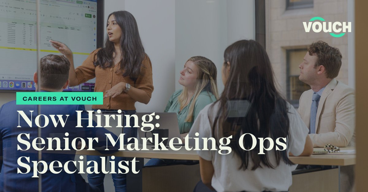 vouch_group's tweet photo. 🚨 Hot Job of the Week: Senior Marketing Ops Specialist

Combine your marketing expertise and passion for startups at Vouch. Optimize technologies, drive growth, and be part of the game-changer in insurance. Apply now: https://t.co/q3T2g3eh7D  #Insuranceoftech #MarketingJobs https://t.co/7ogVZHO99e