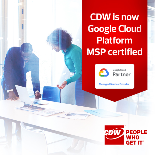 CDW is now your one-stop #PublicCloud platform shop! We are now Google Cloud Platform (GCP) MSP certified to go alongside our AWS MSP and Azure MSP certifications. Need #CloudComputing help? We’re here. #cdwsocial dy.si/y91g82