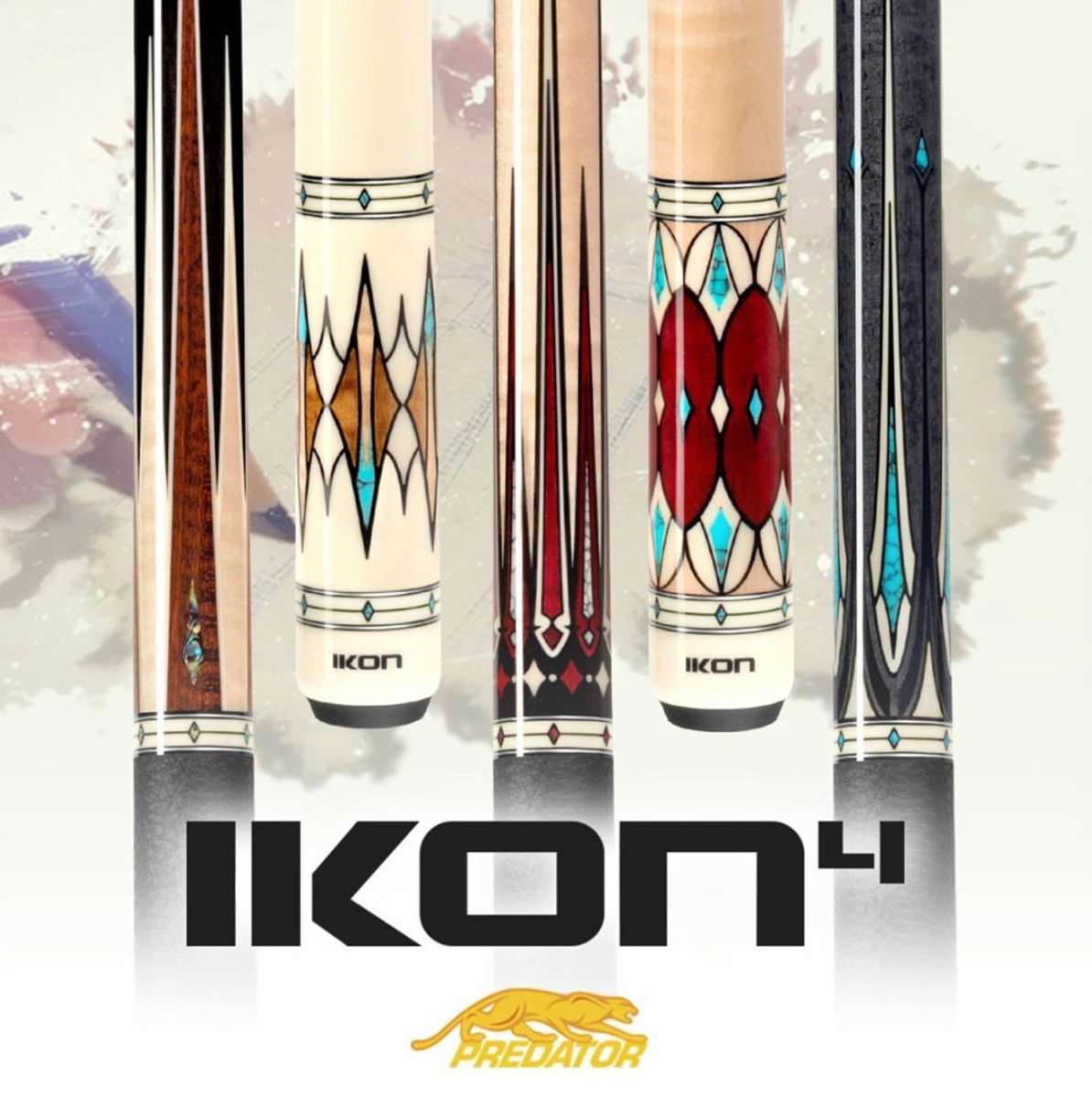 PredatorCues's tweet image. Made with championship-winning C4+ technology, gorgeous exotic woods, &amp;amp; complimentary stones &amp;amp; inlays, Ikon 4 Pool Cues are the epitome of American Cue Artistry.😍
Superbly Designed &amp;amp; Beautifully Crafted: predatorcues.me/3M4M7Oa
#LowDeflection #PredatorBilliards #PredatorCues