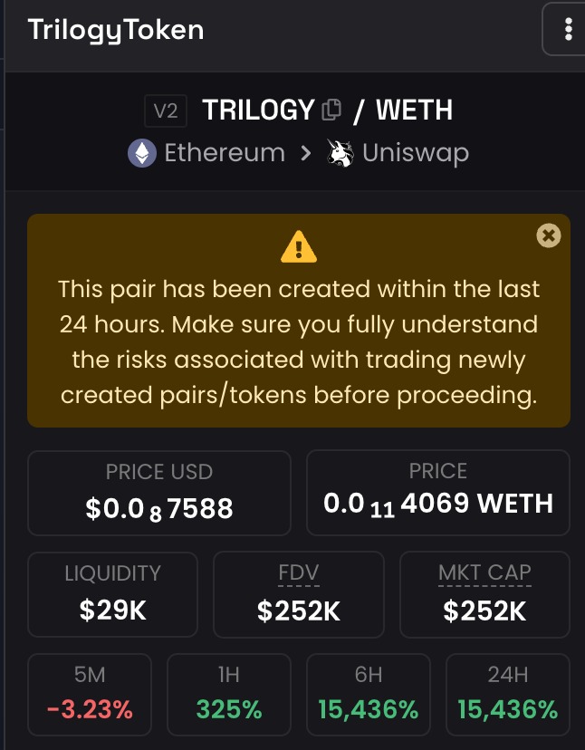 TrilogyToken's tweet photo. LFG!!🚀🪙🤯
#Trilogy #TrilogyToken #AttentionToken $BEN $LOYAL #NAKAMIGOS #BTCUSDT #Memecoin $PEPE https://t.co/NUSvyEQPoc