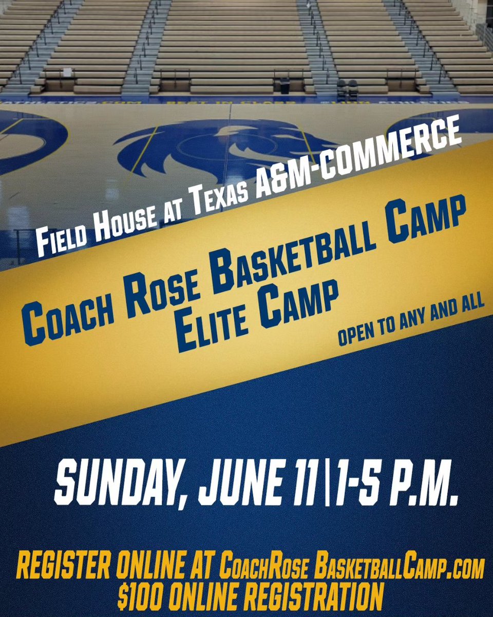 We are less than two weeks away from our first Elite Camp. Sign up today! #LT #3G coachrosebasketballcamps.com