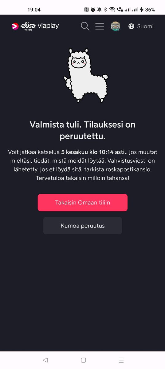 egiface's tweet photo. @janiharju @Viaplay_FI Kiitos muistutuksesta! Syksyllä mennään laittomilla streameillä, ellei järkevän hintaista futispakettia saa laillisesti. https://t.co/uRmZJM27AN