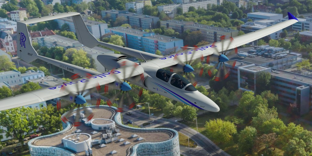 RollsRoyce's tweet image. Our global research centres that are working on Advanced Air Mobility help us to advance sustainable flight by providing a test bed for new, zero-emissions innovations. Find out more: ow.ly/Cz3W50OAsIq #AdvancedAirMobility #energytransition #electricflight