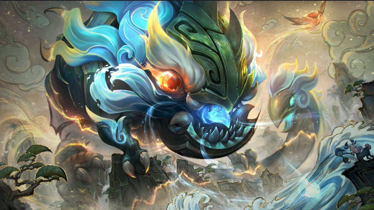 「Tapestries painted of wonder and of mali」|League of Legendsのイラスト