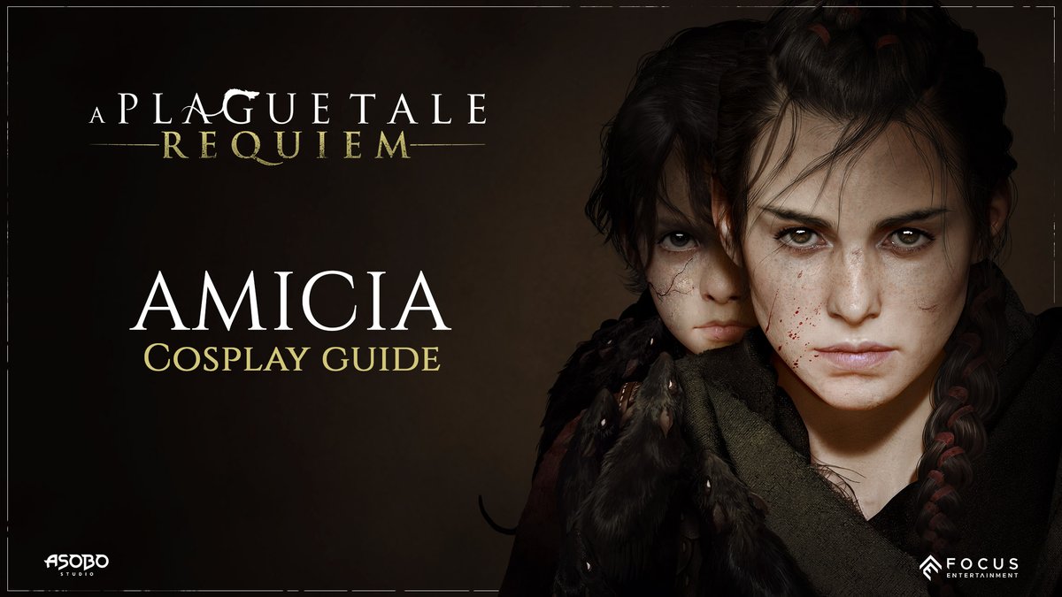 You're a fan of #APlagueTaleRequiem and you're trying to come up with a new cosplay? We got you covered 🤝

Check out our Amicia cosplay guide: cdn.focus-home.com/files/AmiciaCo…
