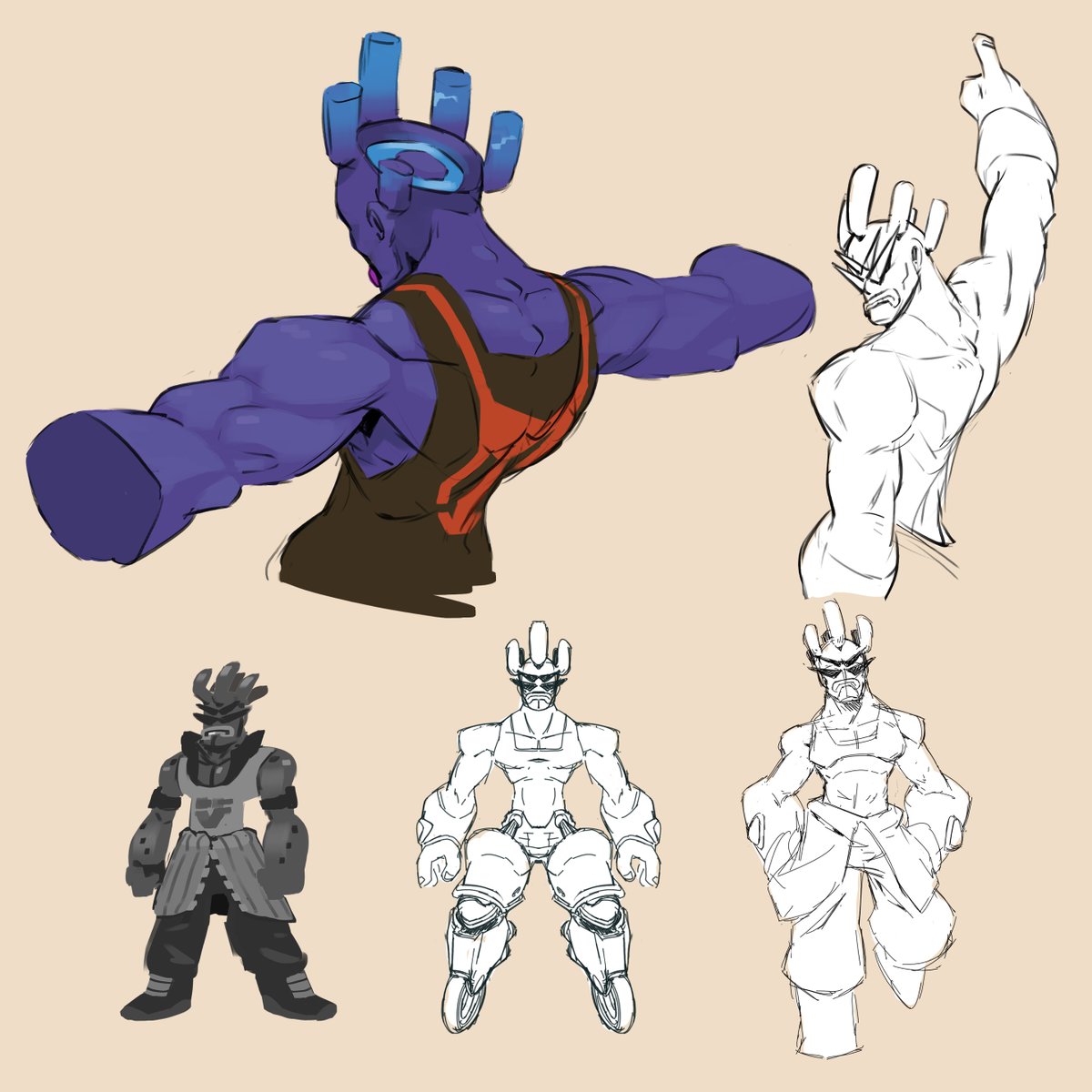 HideTheOrange's tweet photo. beefy guy enters the challenge
#characterdesign https://t.co/GkGbnBn3Pd