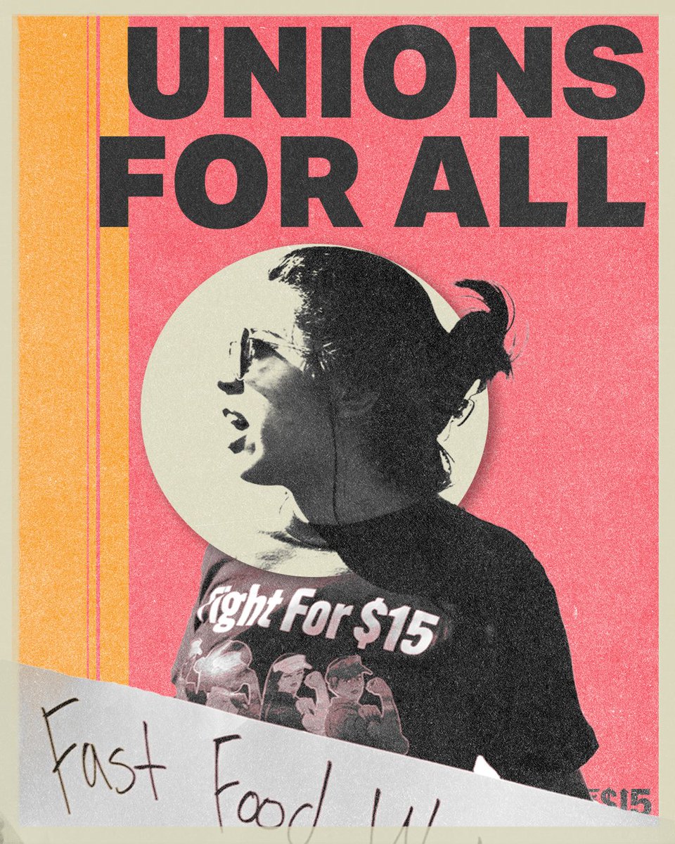 Low wages, sexual harassment, unsafe working conditions and more. The fast food industry is in crisis. The only way forward is #UnionsForAll.